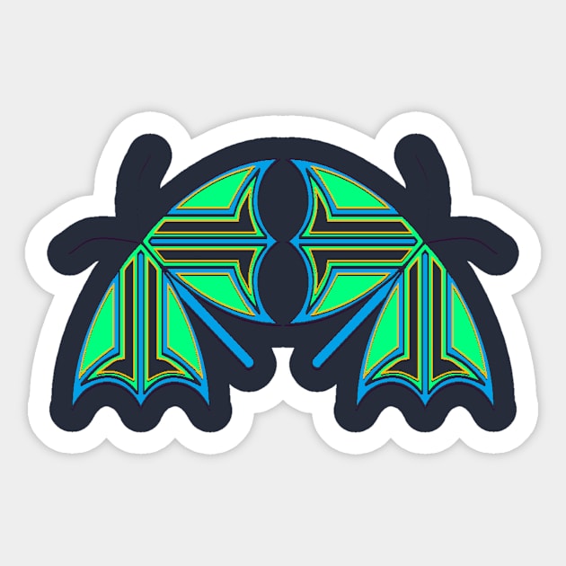 Dancing Butterflies Sticker by razorcitywriter